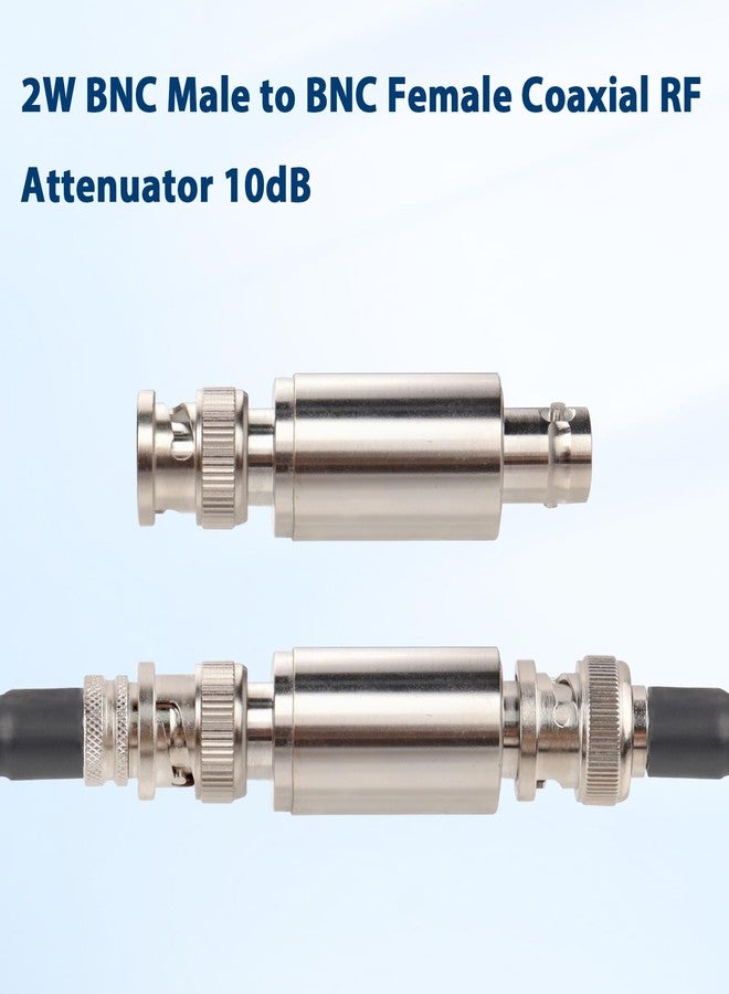 XRDS -RF مخفف إشارة ترددات لاسلكية محوري XRDS-RF بقدرة 2 واط، موصل BNC ذكر إلى أنثى، 10 ديسيبل، 50 أوم، 2 واط، موصل BNC ذكر إلى أنثى، مخفف إشارة ترددات لاسلكية لتطبيقات الراديو والاتصالات - Image 5